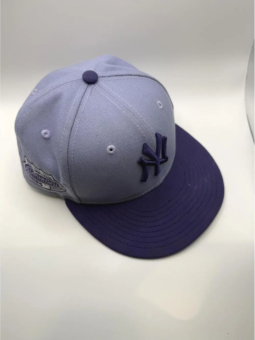 MLB New York Yankees New Era 2008 All Star Game Fitted Cap Size 7 in Lavender